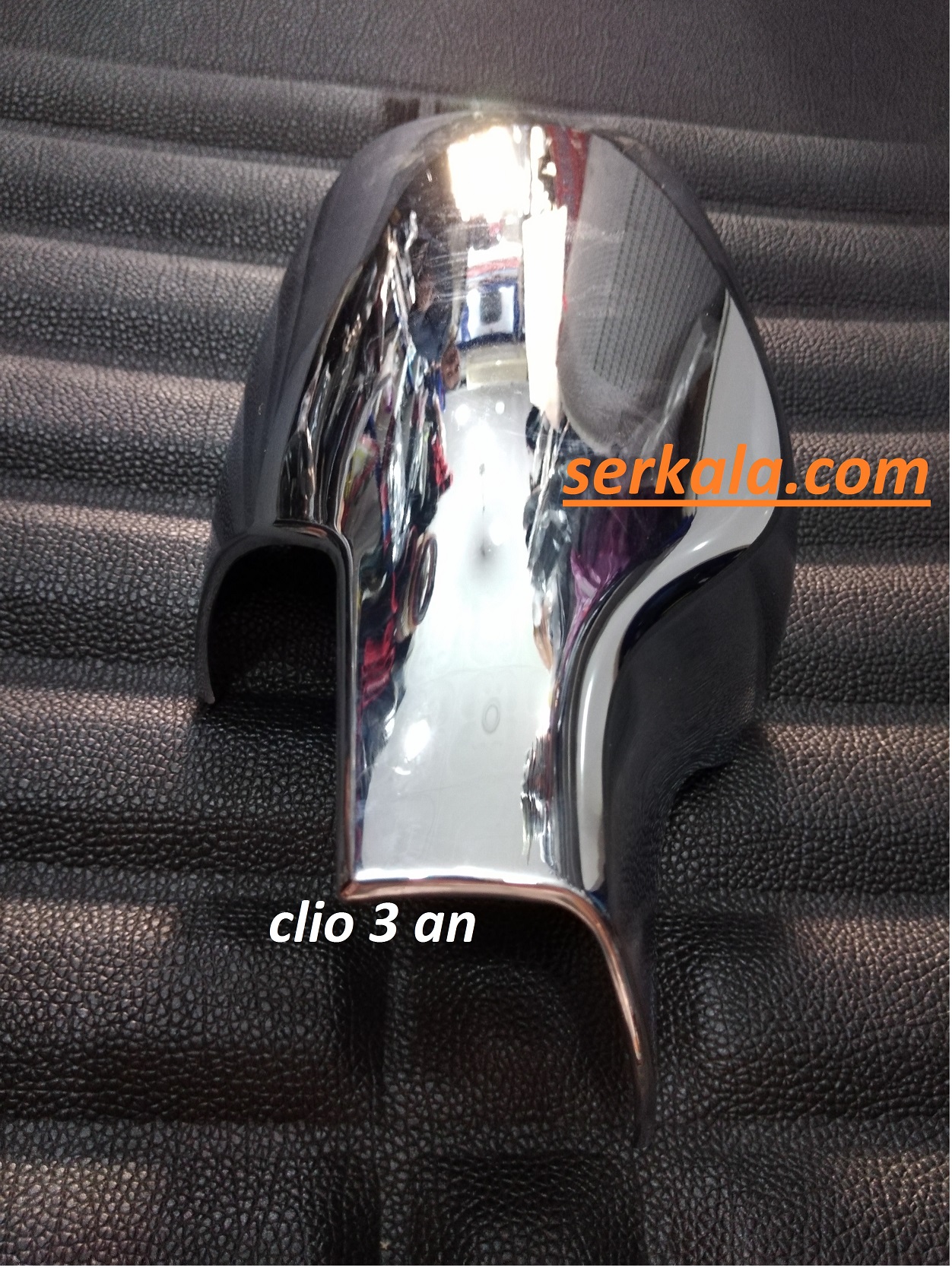 Couvert rétroviseur chromé  CLIO 3 Ancien